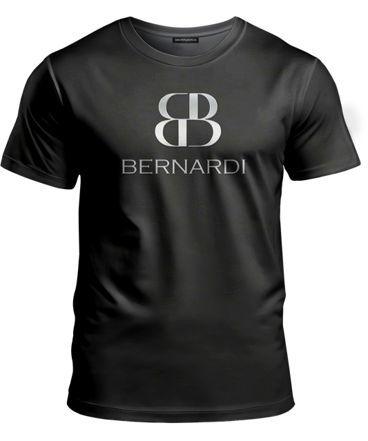 BERNARDI MONOGRAM & LOGO BLACK