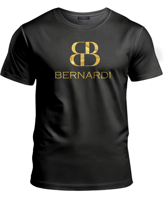 BERNARDI LOGO & MONOGRAM GOLD