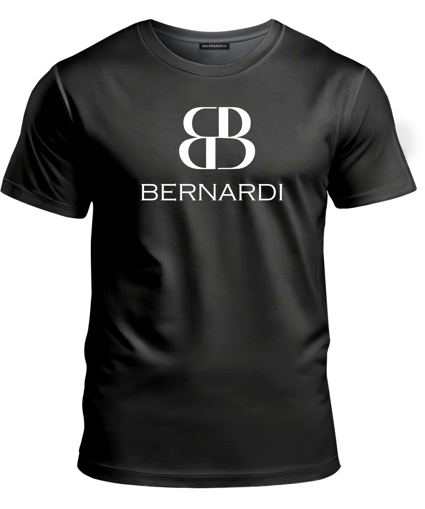 BERNARDI LOGO & MONOGRAM WHITE