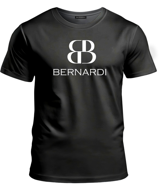 BERNARDI LOGO & MONOGRAM WHITE